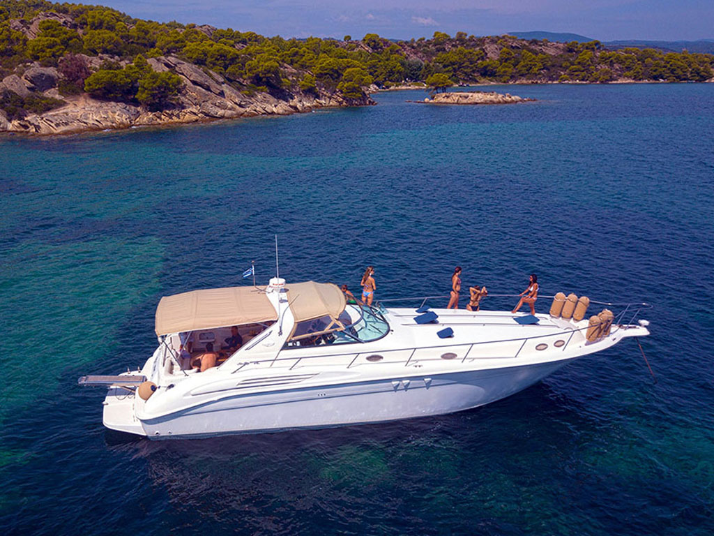Motor Yacht Cruises Litsa Panagi Vourvourou Halkidiki Greece